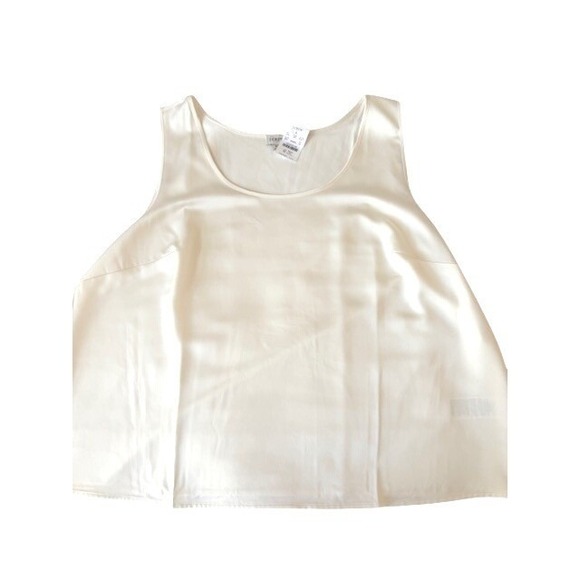 J. Crew Cream Tank Top Size 2X NWT - Picture 8 of 8